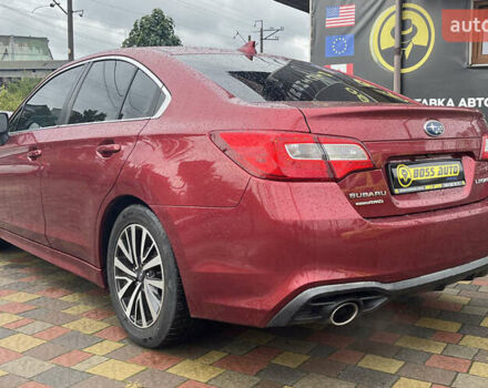 Красный Субару Легаси, объемом двигателя 2.5 л и пробегом 106 тыс. км за 15800 $, фото 4 на Automoto.ua