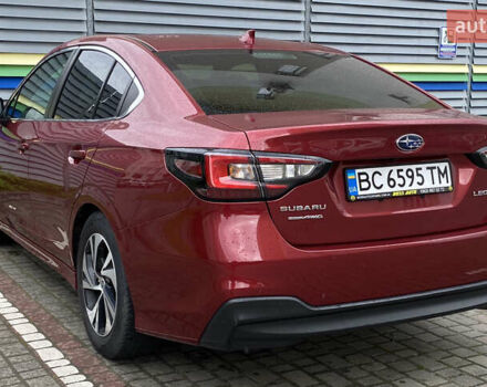 Красный Субару Легаси, объемом двигателя 2.5 л и пробегом 114 тыс. км за 16900 $, фото 3 на Automoto.ua