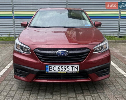 Красный Субару Легаси, объемом двигателя 2.5 л и пробегом 114 тыс. км за 16900 $, фото 1 на Automoto.ua