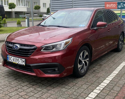 Красный Субару Легаси, объемом двигателя 2.5 л и пробегом 114 тыс. км за 16900 $, фото 2 на Automoto.ua