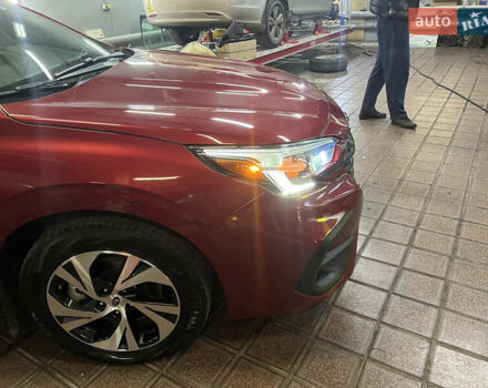 Красный Субару Легаси, объемом двигателя 2.5 л и пробегом 4 тыс. км за 21000 $, фото 2 на Automoto.ua