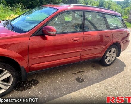 Красный Субару Легаси, объемом двигателя 2 л и пробегом 188 тыс. км за 5500 $, фото 3 на Automoto.ua