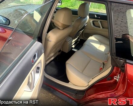 Красный Субару Легаси, объемом двигателя 2 л и пробегом 188 тыс. км за 5500 $, фото 5 на Automoto.ua