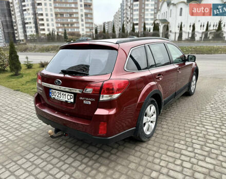 Красный Субару Легаси, объемом двигателя 2 л и пробегом 470 тыс. км за 6500 $, фото 10 на Automoto.ua