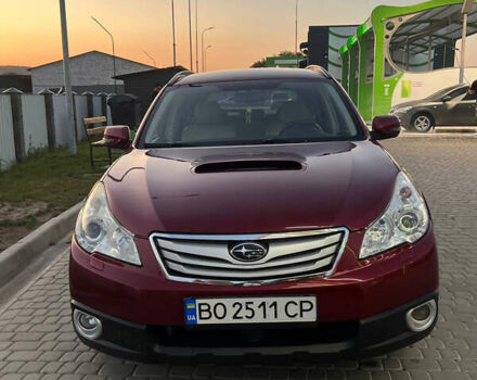 Красный Субару Легаси, объемом двигателя 2 л и пробегом 470 тыс. км за 5500 $, фото 1 на Automoto.ua