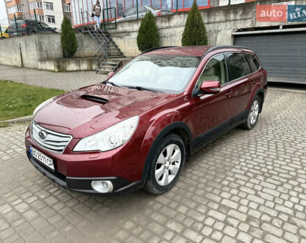 Красный Субару Легаси, объемом двигателя 2 л и пробегом 470 тыс. км за 6500 $, фото 1 на Automoto.ua