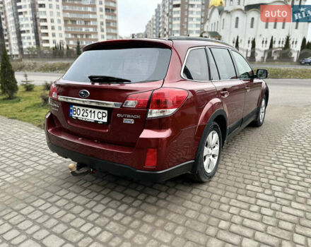 Красный Субару Легаси, объемом двигателя 2 л и пробегом 470 тыс. км за 6500 $, фото 12 на Automoto.ua