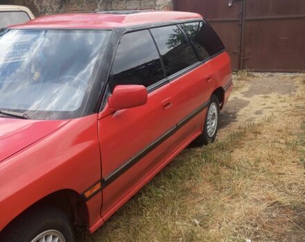 Красный Субару Легаси, объемом двигателя 2.2 л и пробегом 500 тыс. км за 1300 $, фото 1 на Automoto.ua