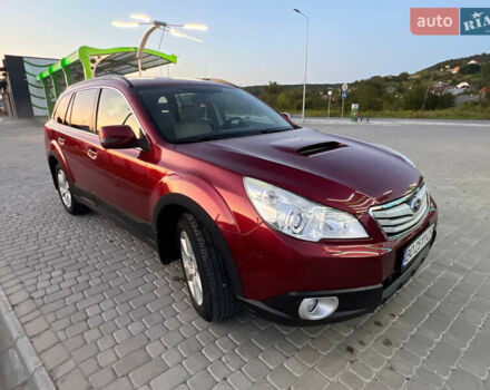 Красный Субару Легаси, объемом двигателя 2 л и пробегом 470 тыс. км за 5500 $, фото 1 на Automoto.ua