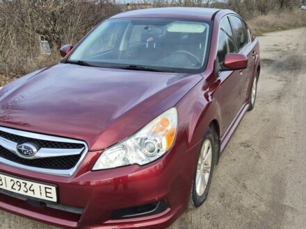 Червоний Субару Легасі, об'ємом двигуна 2.5 л та пробігом 238 тис. км за 7800 $, фото 1 на Automoto.ua