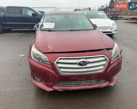 Красный Субару Легаси, объемом двигателя 2.46 л и пробегом 136 тыс. км за 9700 $, фото 1 на Automoto.ua