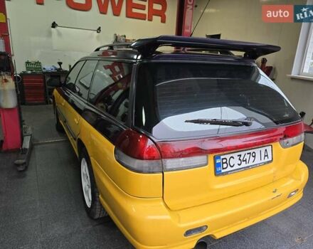 Жовтий Субару Легасі, об'ємом двигуна 2.46 л та пробігом 137 тис. км за 3300 $, фото 4 на Automoto.ua