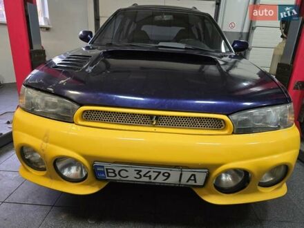 Жовтий Субару Легасі, об'ємом двигуна 2.46 л та пробігом 137 тис. км за 3300 $, фото 1 на Automoto.ua