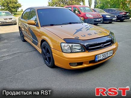 Жовтий Субару Легасі, об'ємом двигуна 2.5 л та пробігом 445 тис. км за 4300 $, фото 1 на Automoto.ua