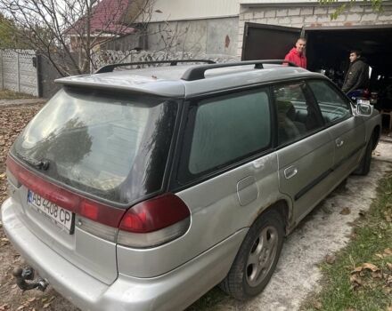 Серый Субару Легаси, объемом двигателя 2 л и пробегом 358 тыс. км за 1200 $, фото 2 на Automoto.ua