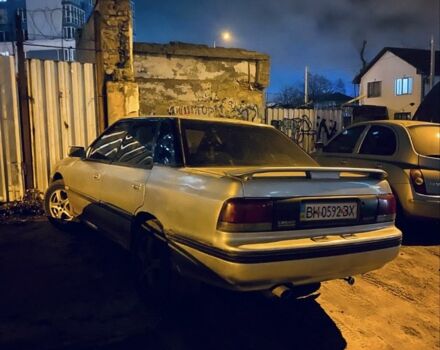 Серый Субару Легаси, объемом двигателя 2.2 л и пробегом 306 тыс. км за 1700 $, фото 1 на Automoto.ua