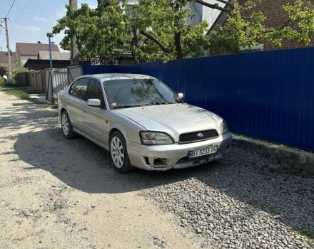Серый Субару Легаси, объемом двигателя 2 л и пробегом 400 тыс. км за 3500 $, фото 2 на Automoto.ua