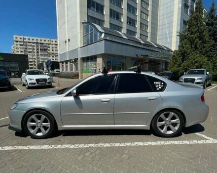 Серый Субару Легаси, объемом двигателя 2 л и пробегом 297 тыс. км за 6200 $, фото 1 на Automoto.ua
