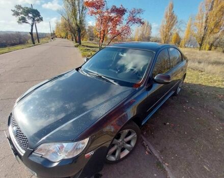 Серый Субару Легаси, объемом двигателя 2.5 л и пробегом 343 тыс. км за 5800 $, фото 3 на Automoto.ua