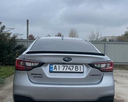 Серый Субару Легаси, объемом двигателя 2.5 л и пробегом 137 тыс. км за 19500 $, фото 4 на Automoto.ua