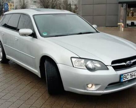 Серый Субару Легаси, объемом двигателя 2 л и пробегом 346 тыс. км за 4450 $, фото 2 на Automoto.ua