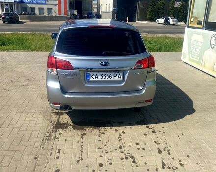 Серый Субару Легаси, объемом двигателя 2 л и пробегом 306 тыс. км за 8750 $, фото 2 на Automoto.ua
