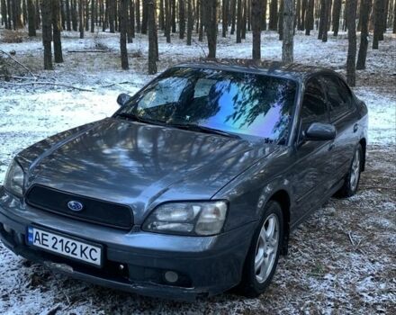 Серый Субару Легаси, объемом двигателя 2 л и пробегом 270 тыс. км за 3600 $, фото 1 на Automoto.ua