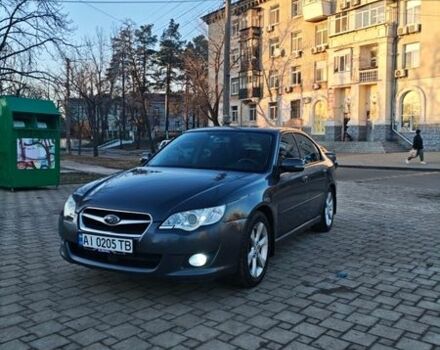 Серый Субару Легаси, объемом двигателя 2.46 л и пробегом 283 тыс. км за 5500 $, фото 1 на Automoto.ua