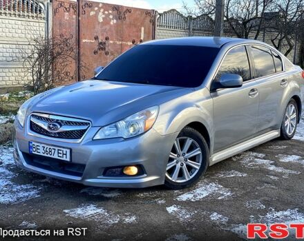 Серый Субару Легаси, объемом двигателя 2.5 л и пробегом 209 тыс. км за 7700 $, фото 1 на Automoto.ua