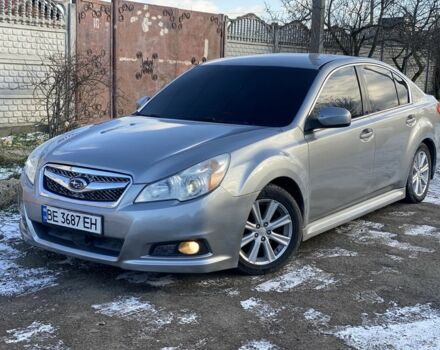 Серый Субару Легаси, объемом двигателя 2.5 л и пробегом 214 тыс. км за 7500 $, фото 1 на Automoto.ua