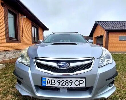 Серый Субару Легаси, объемом двигателя 2 л и пробегом 213 тыс. км за 6800 $, фото 1 на Automoto.ua