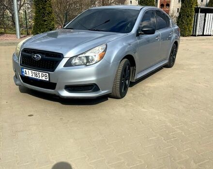 Серый Субару Легаси, объемом двигателя 2.5 л и пробегом 280 тыс. км за 8800 $, фото 1 на Automoto.ua