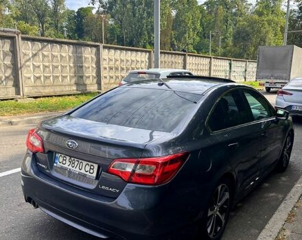 Серый Субару Легаси, объемом двигателя 2.5 л и пробегом 200 тыс. км за 13500 $, фото 1 на Automoto.ua