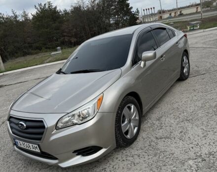 Серый Субару Легаси, объемом двигателя 2.5 л и пробегом 160 тыс. км за 10300 $, фото 1 на Automoto.ua