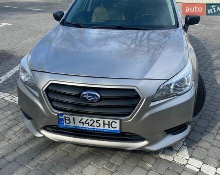 Серый Субару Легаси, объемом двигателя 2.5 л и пробегом 263 тыс. км за 7000 $, фото 1 на Automoto.ua