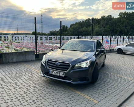Серый Субару Легаси, объемом двигателя 2.5 л и пробегом 139 тыс. км за 12000 $, фото 1 на Automoto.ua