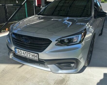 Серый Субару Легаси, объемом двигателя 2.5 л и пробегом 79 тыс. км за 19000 $, фото 1 на Automoto.ua