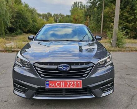 Серый Субару Легаси, объемом двигателя 2.5 л и пробегом 76 тыс. км за 17500 $, фото 1 на Automoto.ua
