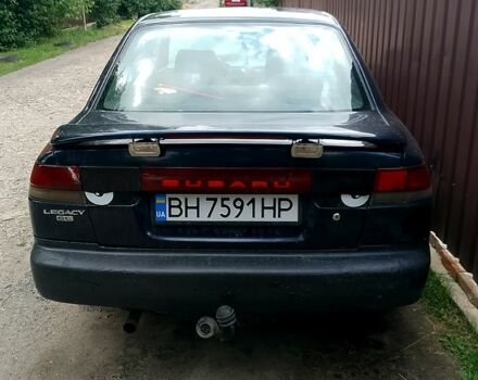 Синий Субару Легаси, объемом двигателя 2 л и пробегом 100 тыс. км за 2500 $, фото 1 на Automoto.ua