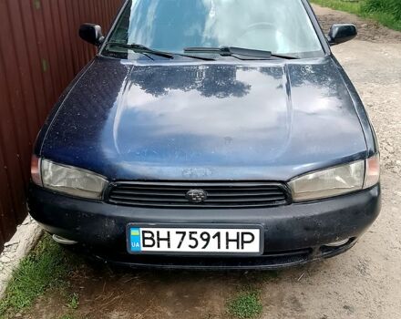 Синий Субару Легаси, объемом двигателя 2 л и пробегом 100 тыс. км за 2500 $, фото 2 на Automoto.ua