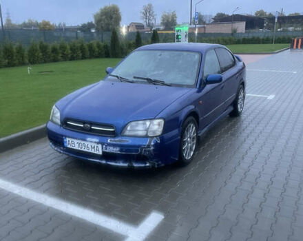Синий Субару Легаси, объемом двигателя 2 л и пробегом 479 тыс. км за 2400 $, фото 1 на Automoto.ua