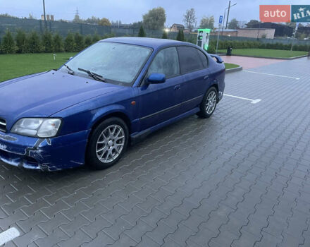 Синий Субару Легаси, объемом двигателя 2 л и пробегом 479 тыс. км за 2400 $, фото 2 на Automoto.ua