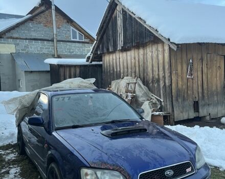 Синий Субару Легаси, объемом двигателя 2 л и пробегом 310 тыс. км за 3000 $, фото 2 на Automoto.ua