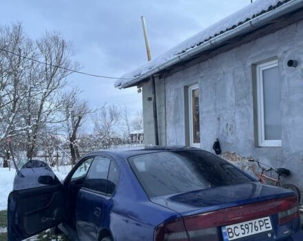 Синий Субару Легаси, объемом двигателя 2 л и пробегом 310 тыс. км за 3000 $, фото 1 на Automoto.ua