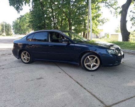 Синий Субару Легаси, объемом двигателя 2 л и пробегом 280 тыс. км за 4300 $, фото 2 на Automoto.ua