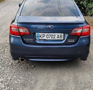 Синий Субару Легаси, объемом двигателя 2.5 л и пробегом 205 тыс. км за 10500 $, фото 1 на Automoto.ua