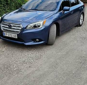 Синий Субару Легаси, объемом двигателя 2.5 л и пробегом 205 тыс. км за 10500 $, фото 2 на Automoto.ua