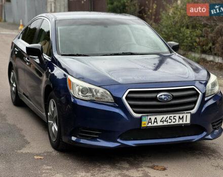 Синий Субару Легаси, объемом двигателя 2.5 л и пробегом 232 тыс. км за 8500 $, фото 2 на Automoto.ua