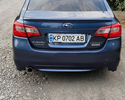 Синий Субару Легаси, объемом двигателя 2.5 л и пробегом 205 тыс. км за 10500 $, фото 2 на Automoto.ua