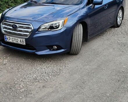 Синий Субару Легаси, объемом двигателя 2.5 л и пробегом 205 тыс. км за 10500 $, фото 3 на Automoto.ua
